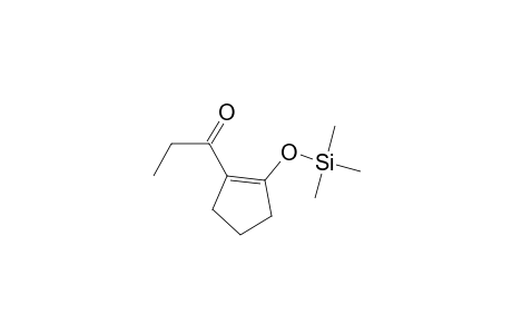 1-Propanone, 1-[2-[(trimethylsilyl)oxy]-1-cyclopenten-1-yl]-