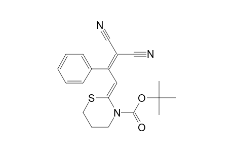 (2Z)-2-(3,3-dicyano-2-phenyl-prop-2-enylidene)-1,3-thiazinane-3-carboxylic acid tert-butyl ester