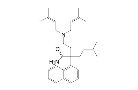 α-{2-[bis(3-methyl-2-butenyl)amino]ethyl}-α-(3-methyl-2-butenyl)-1-naphthaleneacetamide