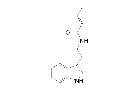 (2E)-N-[2-(1H-Indol-3-yl)ethyl]-2-butenamide