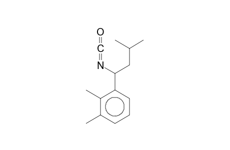 1-(1-Isocyanato-3-methyl-butyl)-2,3-dimethyl-benzene