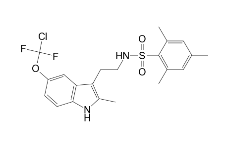 N-(2-{5-[chloro(difluoro)methoxy]-2-methyl-1H-indol-3-yl}ethyl)-2,4,6-trimethylbenzenesulfonamide