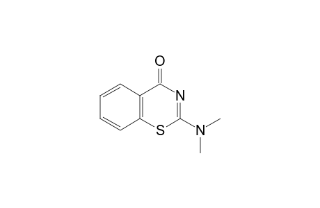 2-(dimethylamino)-4H-1,3-benzothiazin-4-one