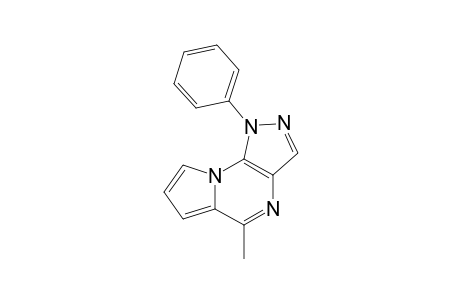 1-Phenyl-5-methyl-1H-pyrazolo[4,3-e]pyrrolo[1,2-a]pyrazine