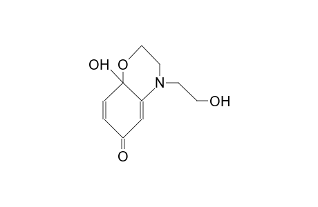 Bis(2-hydroxy-ethyl)-amino-1,4-benzoquinol