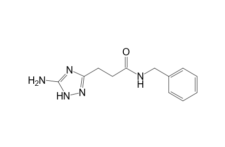 3-(5-Amino-1H-1,2,4-triazol-3-yl)-N-benzylpropanamide