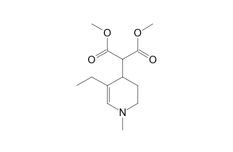 1-Methyl-3-ethyl-4-(2'-dimethyl-malonyl)-2-piperideine