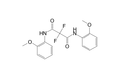 2,2-bis(fluoranyl)-N,N'-bis(2-methoxyphenyl)propanediamide