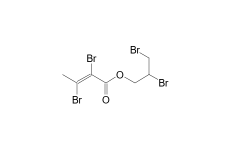 (E)-2,3-dibromo-2-butenoic acid 2,3-dibromopropyl ester