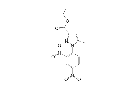 1-(2,4-dinitrophenyl)-5-methyl-pyrazole-3-carboxylic acid ethyl ester