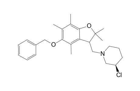 [N-[(3R/S)-2,3-Dihydro-5-benzyloxy-2,2,4,6,7-pentamethylbenzofuran-3-ylmethyl)-(3R)-chloropiperidine