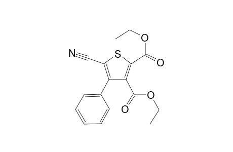 Diethyl 5-Cyano-4-phenylthiophene-2,3-dicarboxylate