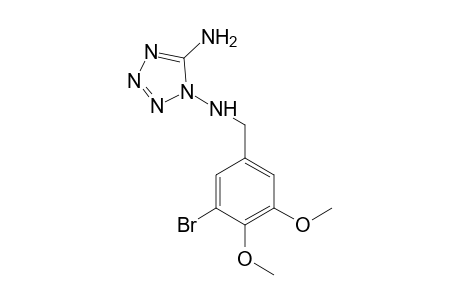 1H-1,2,3,4-Tetrazole-1,5-diamine, N(1)-[(3-bromo-4,5-dimethoxyphenyl)methyl]-