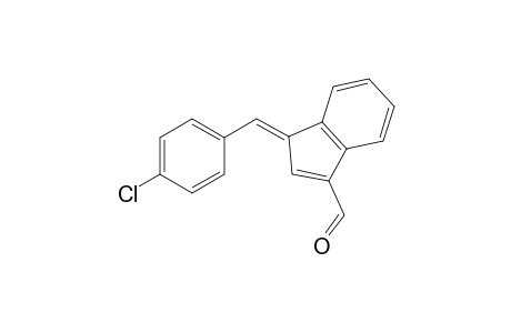 1-(4-Chlorophenylmethylene)indene-3-carbaldehyde