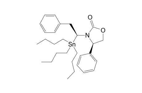 (4R)-3-[(1S)-1-(Tributylstannyl)-2-phenylethyl]-4-phenyl-1,3-oxazolidin-2-one