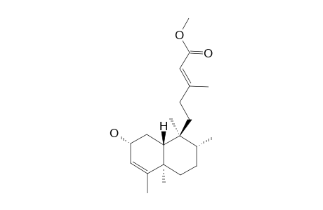METHYL-2-ALPHA-HYDROXYClERODA-3,13-DIEN-15-OATE