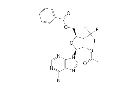 9-(2-O-ACETYL-5-O-BENZOYL-3-DEOXY-3-C-TRIFLUOROMETHYL-BETA-D-RIBOFURANOSYL)-ADENINE