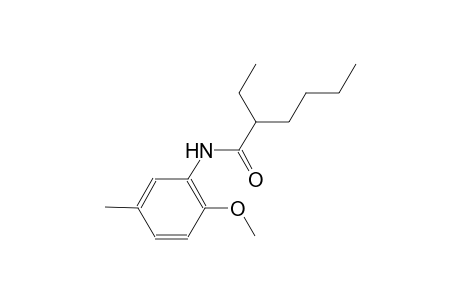 2-ethyl-N-(2-methoxy-5-methylphenyl)hexanamide