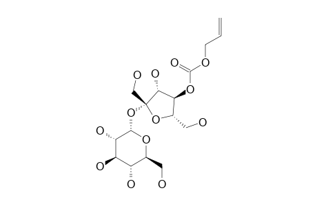 4'-O-ALLYLOXYCARBONYLSUCROSE