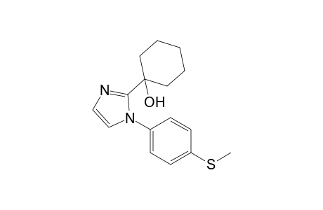1-[1-(4-Methylsulfanylphenyl)-1H-2-imidazolyl]-1-cyclohexanol