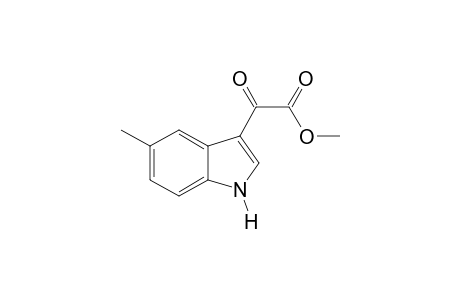 Methyl 5-methylindol-3-yl-glyoxalate