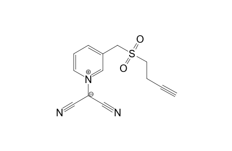 3-[3'-(Butynylthio)methylpyridinium] - dicyanomethylide - S-dioxide