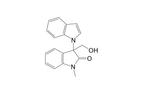 3-(hydroxymethyl)-3-indol-1-yl-1-methyl-indolin-2-one