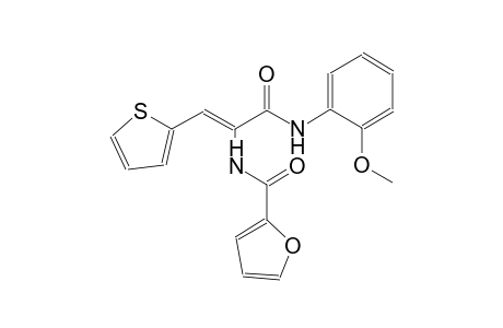 N-[(Z)-1-[(2-methoxyanilino)carbonyl]-2-(2-thienyl)ethenyl]-2-furamide