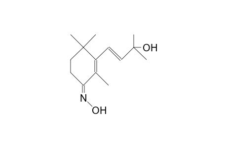 3-(3-Hydroxy-3-methyl-1-trans-butenyl)-2,4,4-trimethyl-2-cyclohexen-1-one oxime
