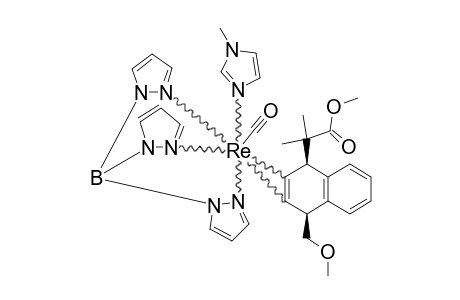 TP-RE-(CO)-(1-METHYLIMIDAZOLE)-[2,3-ETA-(2)-[2-(4-METHOXYMETHYL-1,4-DIHYDRONAPHTHALEN-1-YL)-2-METHYLPROPIONIC-ACID-METHYLESTER]]