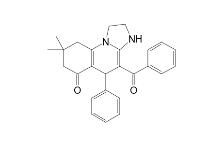 4-Benzoyl-8,8-dimethyl-5-phenyl-1,2,3,5,7,9-hexahydroimidazo[1,2-a]quinolin-6-one