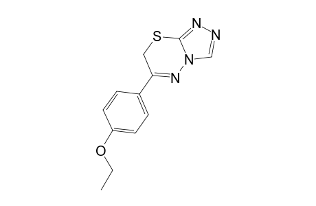 6-(4-Ethoxy-phenyl)-7H-[1,2,4]triazolo[3,4-b][1,3,4]thiadiazine