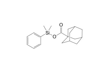 [dimethyl(phenyl)silyl] adamantane-1-carboxylate