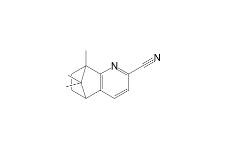 (+)-2-cyano-5,6,7,8-tetrahydro-8,9,9-trimethyl-5,8-methanoquinoline