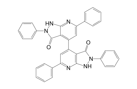 2,2',6,6'-tetraphenyl[4,4'-bi-1H-pyrazolo[3,4-b]pyridine-3,3'(2H,2'H)-dione