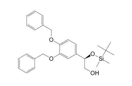 Benzeneethanol, .beta.-[[(1,1-dimethylethyl)dimethylsilyl]oxy]-3,4-bis(phenylmethoxy)-, (R)-