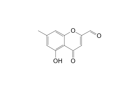 5-Hydroxy-7-methyl-4-oxo-4H-1-benzopyran-2-carboxaldehyde