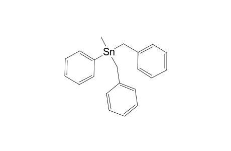 Dibenzyl-methyl-phenyl-stannane