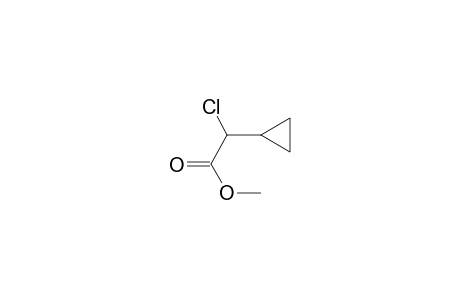 Methyl 2-cyclopropyl-2-chloroacetate