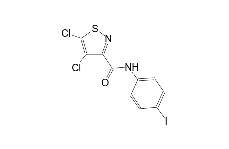 4,5-dichloro-N-(4-iodophenyl)-3-isothiazolecarboxamide