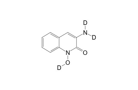 3-Deuteroamino-1-deuteroxy-2(1H)quinolone