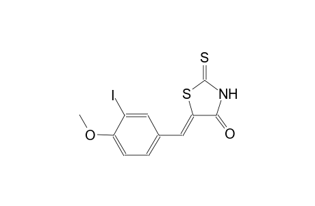 (5Z)-5-(3-Iodo-4-methoxybenzylidene)-2-thioxo-1,3-thiazolidin-4-one