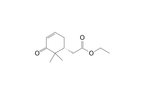 (+)-(1R)-6,6-Dimethyl-5-oxocyclohex-3-ene-1-ethyl acetate