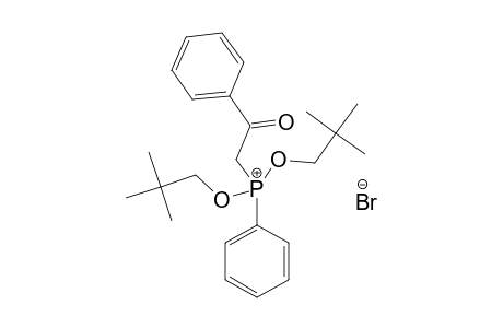 DINEOPENTYLOXY-(PHENACYL)-PHENYLPHOSPHONIUM-BROMIDE