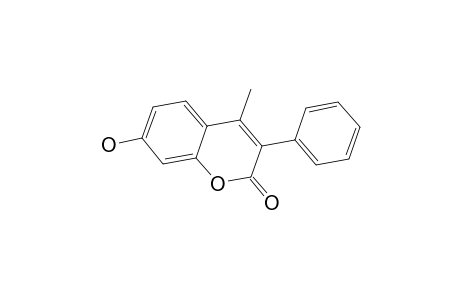 7-Hydroxy-4-methyl-3-phenylcoumarin
