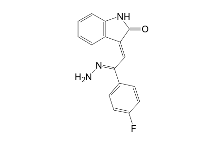 3-[2-(4-Fluorophenyl)-2-hydrazonoethylidene]-1,3-dihydro-2H-indole-2-one