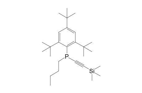 Butyl-(2,4,6-tritert-butylphenyl)-(2-trimethylsilylethynyl)phosphane
