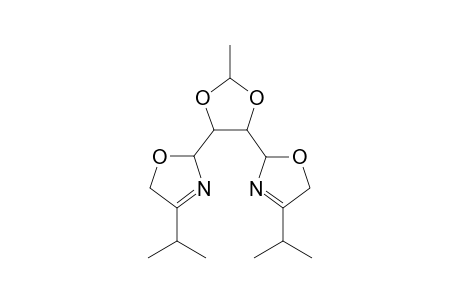 (-)-(4R,5R)-Bis((S)-4-isopropyloxazilin-2-yl)-2-methyl-1,3-dioxolane
