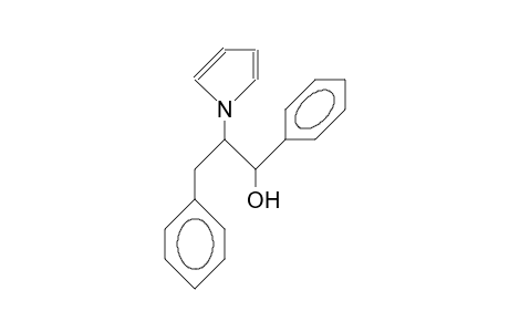 erythro-1,3-Diphenyl-2-(pyrrol-1-yl)-propan-1-ol