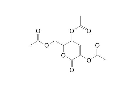 5,6-DIHYDRO-3,5-DIACETOXY-6-ACETOXYMETHYL-2H-PYRAN-2-ONE